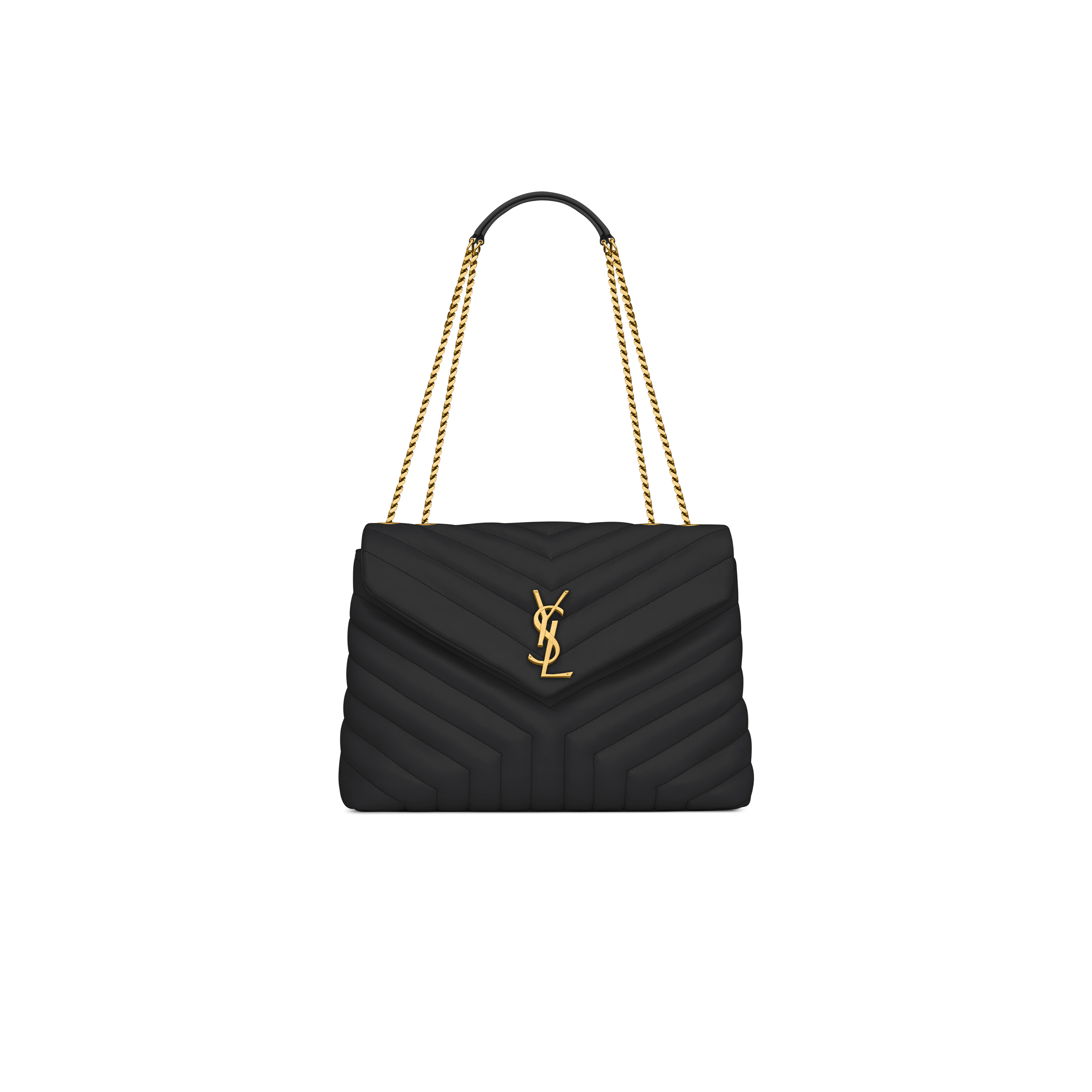 YSL LOULOU MEDIUM IN QUILTED LEATHER 574946DV7271000 (32*22*12cm)